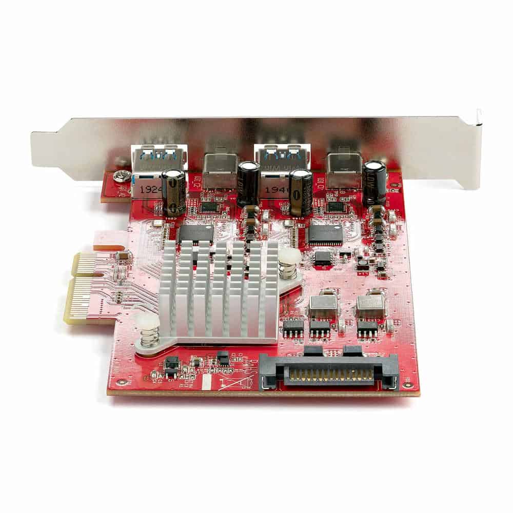 (image for) StarTech.com PEXUSB312A2C2V 4 Port PCIe 4.0 USB 3.2 Gen2 Card